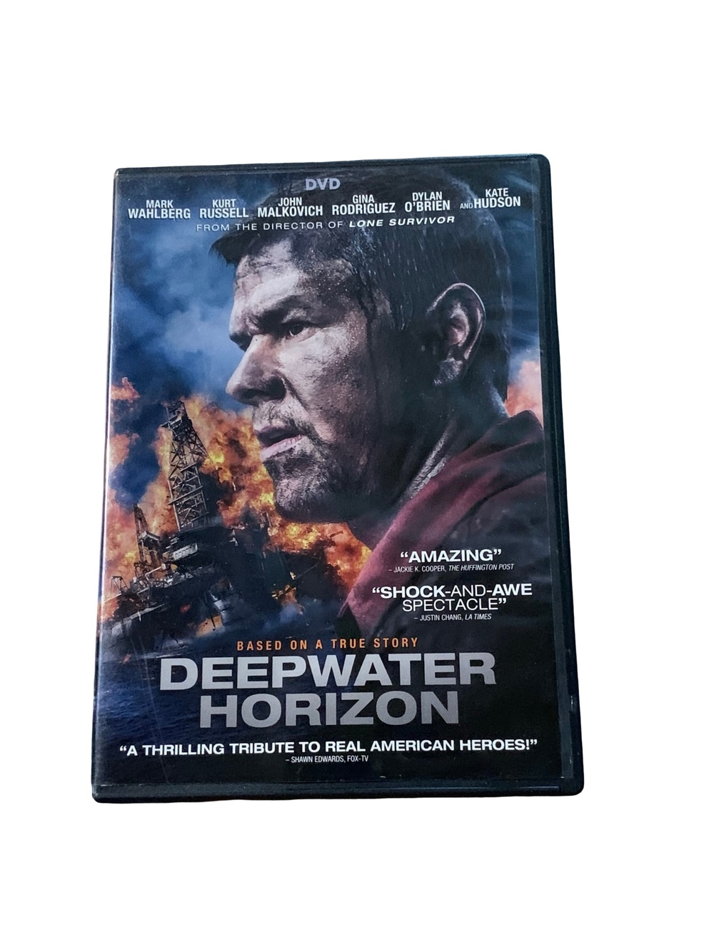 Deepwater Horizon (2016) DVD Movie Original Case Artwork Special Features